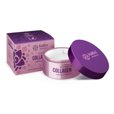 AsiaKiss Крем ампульный с коллагеном - Collagen ampoule cream, 50мл