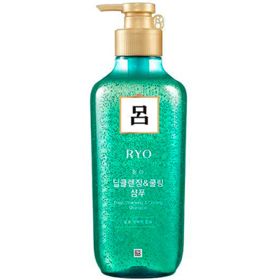 Шампунь для волос и глубокого очищения кожи головы RYO  Deep Cleansing & Cooling Shampoo 550 мл