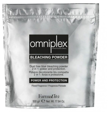 FARMAVITA Синий обесцвечивающий порошок Omniplex Bleaching Powder 500 гр