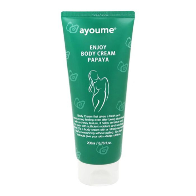 Крем для тела AYOUME ENJOY MINI BODY CREAM PAPAYA  200 мл