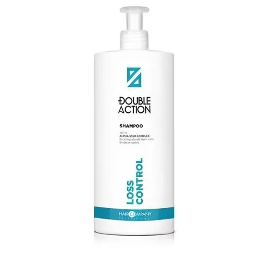 Шампунь против выпадения волос Double Action Loss Control Shampoo 1000 мл