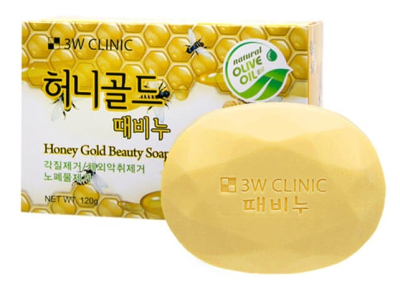 Мыло туалетное кусковое HONEY GOLD BEAUTY SOAP