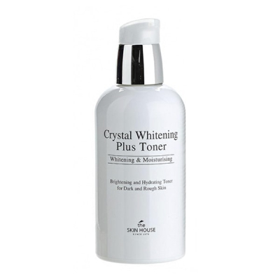 Тонер для лица осветляющий THE SKIN HOUSE CRYSTAL WHITENING PLUS TONER