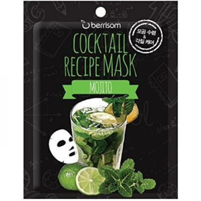 Маска на тканевой основе д/лица Cocktail Recipe Mask - Mojito 20гр