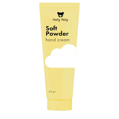 HOLLY POLLY Крем для рук Soft Powder с пантенолом Защита и Восстановление, 75 мл