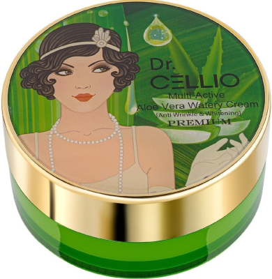 Крем для лица с алоэ Dr. CELLIO MULTI ACTIVE ALOE VERA WATERY CREAM