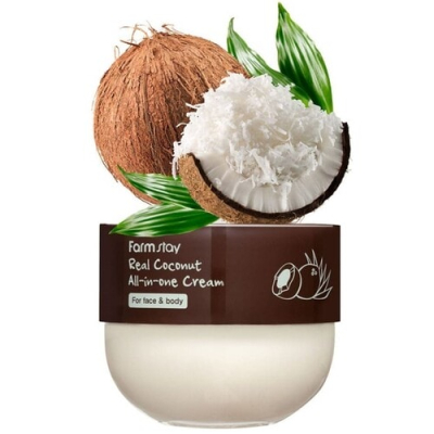 Крем многофункциональный с кокосом FarmStay Real Coconut All-in-one Cream, 300мл