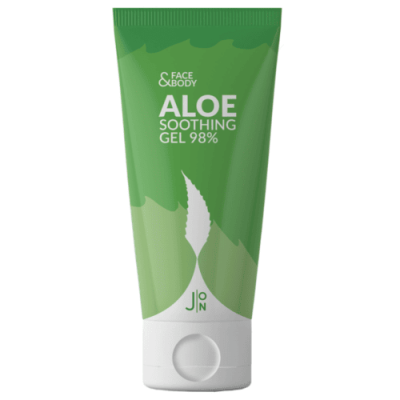 J:on Гель универсальный с алоэ - Face & body aloe soothing gel, 200мл