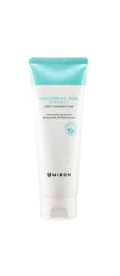 Пенка-щербет для лица с гиалуроновой кислотой MIZON HYALURONIC ACID SHERBET DEEP CLEANSING FOAM