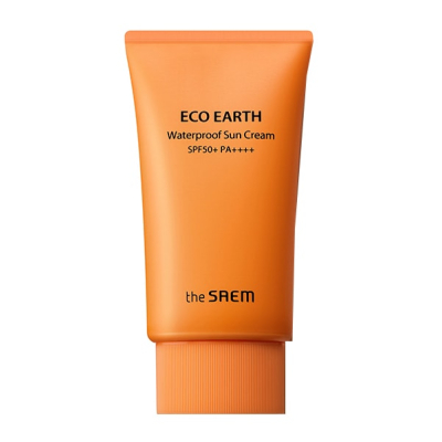 Крем солнцезащитный водостойкий Eco Earth Waterproof Sun Cream SPF 50+ PA++++ 50g