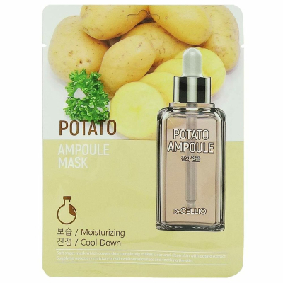 Маска тканевая Dr.CELLIO POTATO AMPOULE MASK