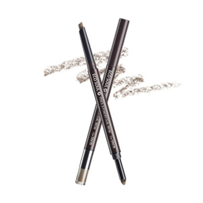 Карандаш Eco Soul Pencil & Powder Dual Brow 04 Medium Brown 0,5гр*0,3гр