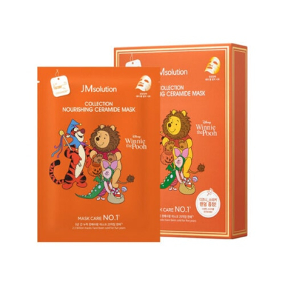 JMsolution Маска тканевая для лица с керамидами - disney collection nourishing ceramide mask, 30мл