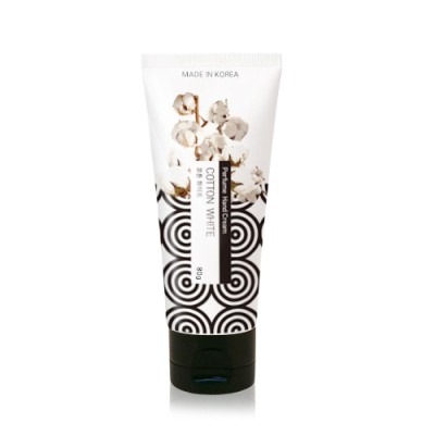 Крем для рук парфюмированный с хлопком PERFUME HAND CREAM COTTON WHITE 80гр