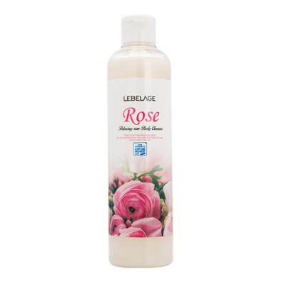 Гель для душа LEBELAGE RELAXING ROSE BODY CLEANSER