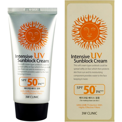 Крем для лица солнцезащитный INTENSIVE UV SUNBLOCK CREAM, 70 мл