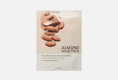 Маска тканевая REAL FRESH TROPICAL MASK ALMOND 25мл