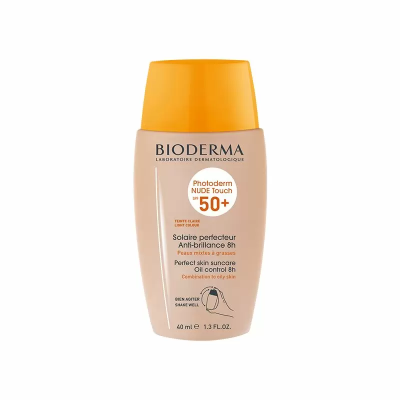 BIODERMA Солнцезащитный флюид Фотодерм Nude Touch Mineral SPF50+, 40 мл