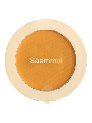 Румяна компактные Saemmul Single Blusher YE01 Honey Yellow 5гр