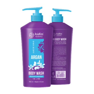 AsiaKiss Гель для душа с маслом арганы - Argan body wash, 500мл