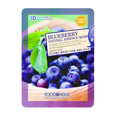 Маска тканевая 3D Mask Sheet Blueberry (23 мл)