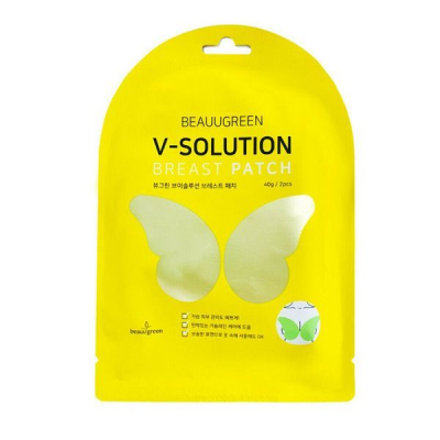 Маска-патч для бюста для придания упругости BeauuGreen V-Solution Breast Patch 40g