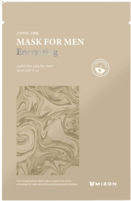 Маска для лица тканевая мужская MIZON JOYFUL TIME MASK FOR MEN [ENERGIZING]