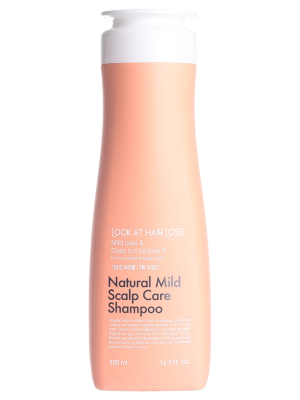 Шампунь LOOK AT HAIR LOSS NATURAL MILD SCALP CARE SHAMPOO 500