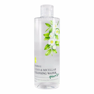 Мицеллярная вода с экстрактом зеленого чая DEOPROCE CLEAN & MICELLAR CLEANSING WATER GREEN TEA 300 мл