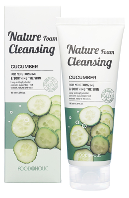 Пенка для лица с огурцом Nature Foam Cleansing Cucumber (150 мл)