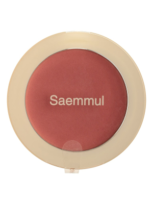 Румяна компактные Saemmul Single Blusher PK04 Rose Ribbon 5гр