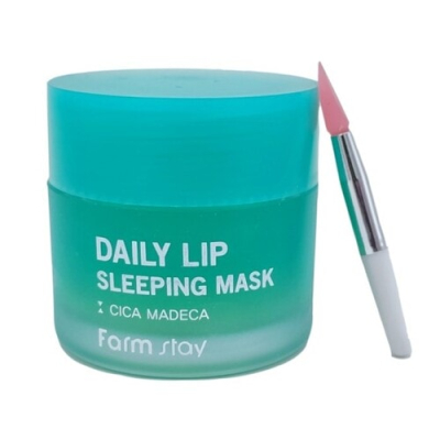 Ночная маска для губ с центеллой FarmStay Daily Lip Sleeping Mask Cica Madeca 20 мл