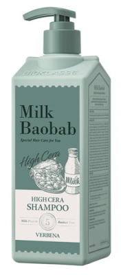 Шампунь MilkBaobab High Cera Shampoo Verbena 500 мл