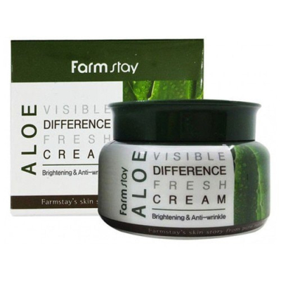 Крем д/рук Farm stay visible differerce hand cream aloe 100гр