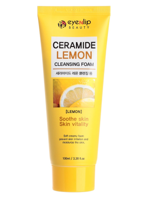 Пенка CERAMIDE LEMON CLEANSING FOAM 100мл