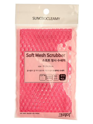 Скруббер д/мытья посуды ( 29 х 30 ) SOFT SCRUBBER 1PC 1шт