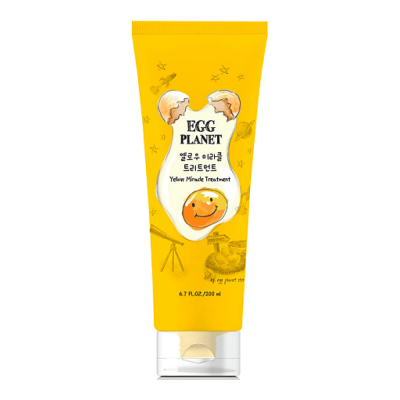 Маска для волос восстанавливающая с яичным желтком EGG PLANET YELLOW MIRACLE Treatment 200 мл