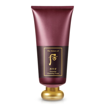 THE HISTORY OF WHOO Пенка для лица антивозрастная WHOO JINYULHYANG ESSENTIAL CLEANSING FOAM 180ml