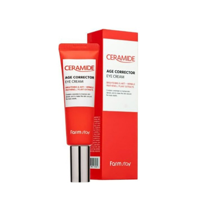 Антивозрастной крем с церамидами для кожи вокруг глаз Farmstay Ceramide Age Corrector Eye Cream 50 мл (8809615881385)