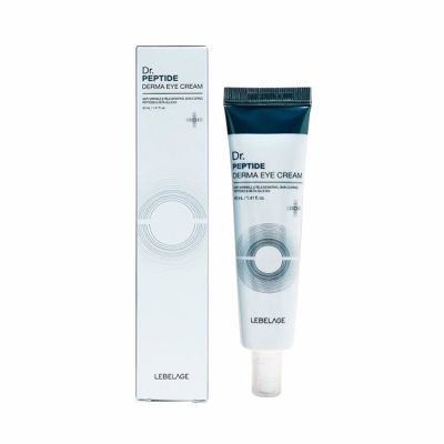 LEBELAGE Крем для кожи вокруг глаз с пептидами LEBELAGE Dr. PEPTIDE DERMA EYE CREAM 40мл