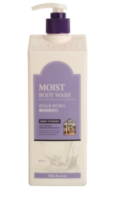 Гель для душа увлажняющий MilkBaobab Moist Body Wash Baby Powder 800 мл