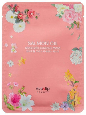 Маска д/лица тканевая SALMON OIL MOISTURE ESSENCE MASK 25мл