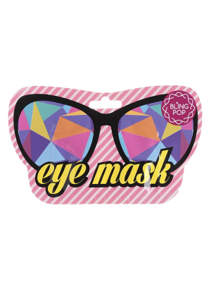 Маска д/глаз тканевая BLING POP COLLAGEN HEALING EYE MASK 10мл