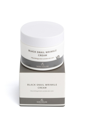 Крем для лица питательный антивозрастной с черной улиткой Black Snail Wrinkle Cream 50 мл