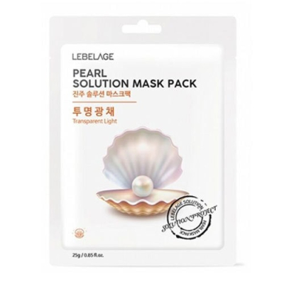 Маска тканевая LEBELAGE PEARL SOLUTION MASK