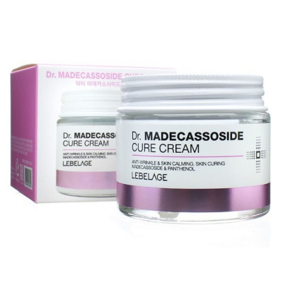 Крем для лица успокаивающий с мадекассосидом LEBELAGE Dr. MADECASSOSIDE CURE CREAM