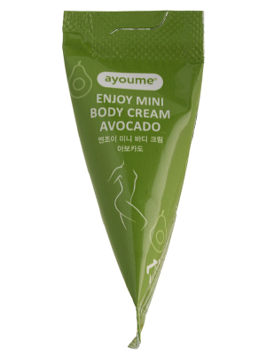 Крем д/тела с авокадо AYOUME ENJOY MINI BODY CREAM AVOCADO 1шт.*10гр.