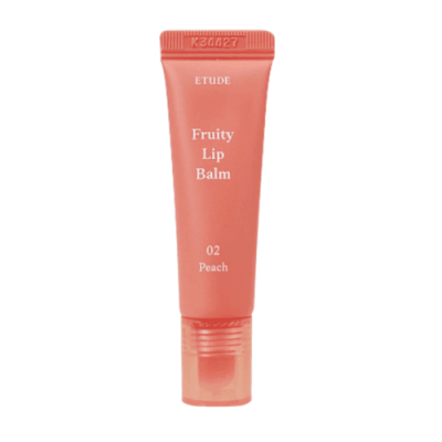 Etude Бальзам для губ с ароматом персика - Fruity lip balm #02 peach, 10г