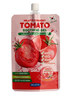 Гель д/лица и тела многофункциональный MILATTE FASHIONY TOMATO SOOTHING GEL Pouch 50мл