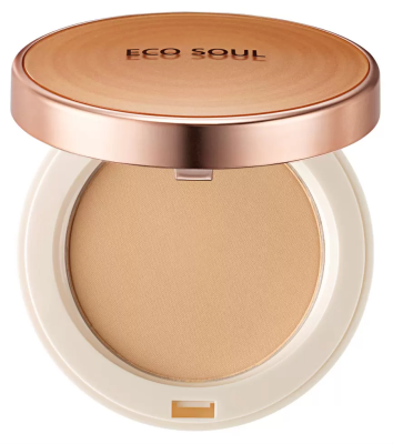 Пудра компактная Eco Soul Luxury Gold Pact 23 Natural Beige(Refill)